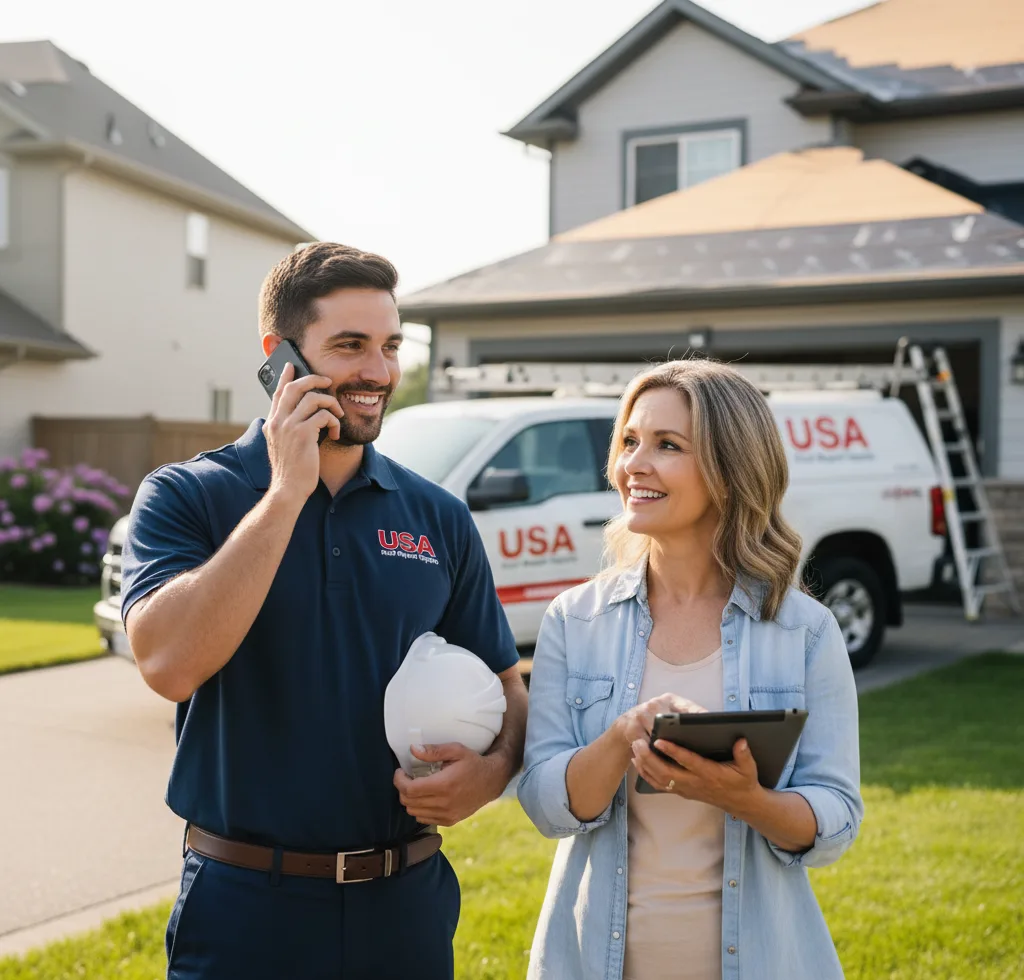USA Roof Repair Experts customer support in Lakebay